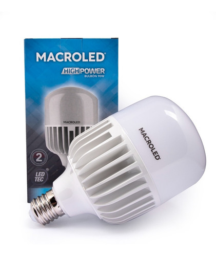 Imagen 1 de 8 de Ampolleta Para Galpon Más Potente! 90w E40 Macroled Bascotel