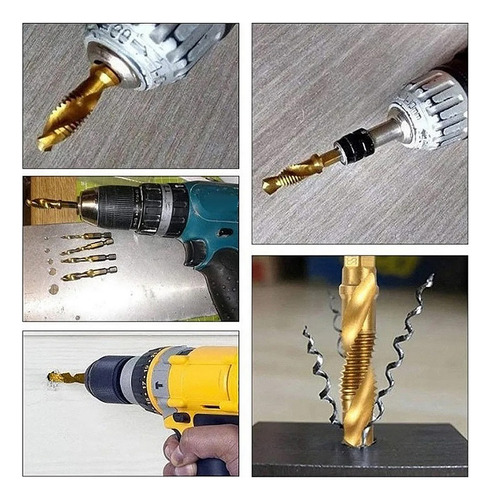 L Grifo Métrico M8 M10 Con Vástago Hexagonal Chapado En
