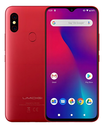 Umidigi F1 Dual SIM 128 GB rojo 4 GB RAM