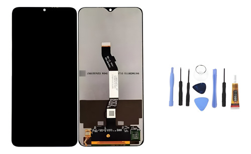 Tela Frontal Compatível Para Note 8 Pro S/ Aro + Chave Cola