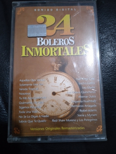 Cassette De 24 Boleros Immortales (298