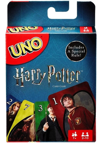 Juego De Cartas Uno Harry Potter Edición Limitada
