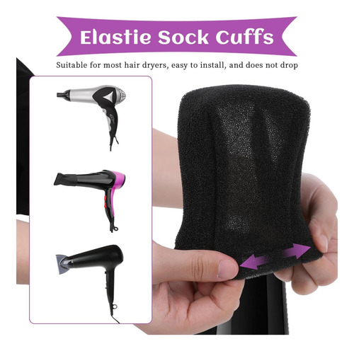 Set 4 Calcetines Protectores Para Secador De Cabello