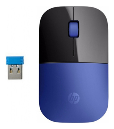 Mouse sem fio HP  MOUSE Z3700 azul