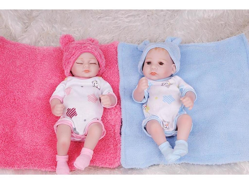 Bebes Reborn Silicona Cuerpo Completo Con Juego De Ropa