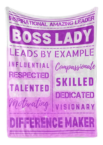 Boss Lady Regalos De Los Empleados, Mantas De Felpa De Frane