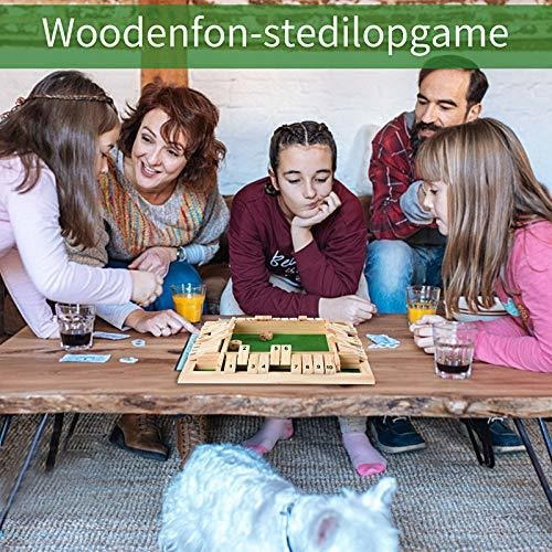 Juego De Mesa De Madera Para 4 Jugadores, Juego De Mesa De