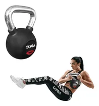 Comprar Pesa Rusa Caucho Cromada 16 Kg \u002F35.2 Lb Kettlebbell Crossfit