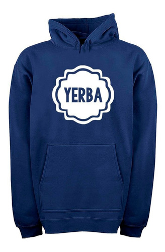 Buzo Canguro Yerba Mate Termo Merienda Hoodie