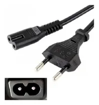 Comprar Cabo De Força Bipolar Tipo 8 Pu002F Play2, Rádio, Tv, Impressora