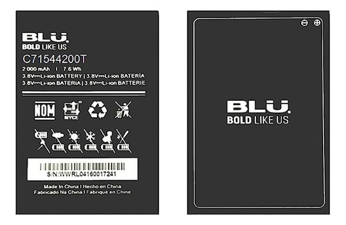 Bateria Blu Studio G D790 C71544200t