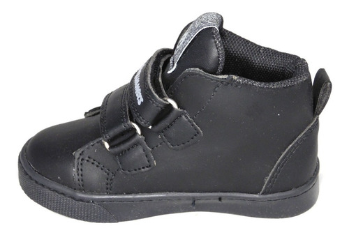 Imagen 5 de 8 de Tenis Bubble Gummers Niño Colección Escolar De Piel Negro
