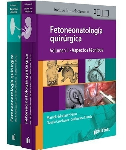 Fetoneonatología Quirúrgica Vol. I Y Ii - Martínez Ferro