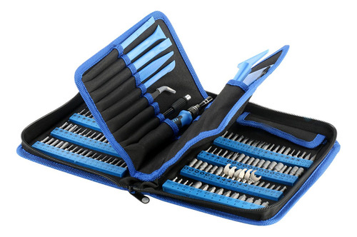 Mxg-gj Juego De Destornilladores De Precisión 180 Azul Negro