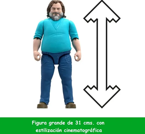 Mattel Minecraft Movie Figura De Acción Steve