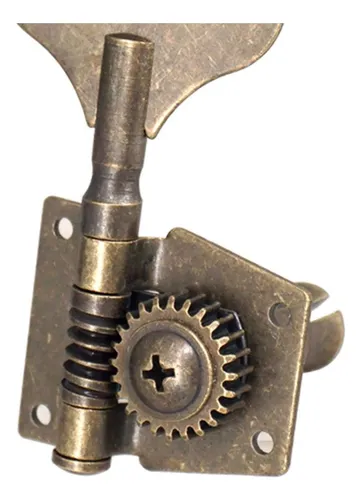 Clavijas De Afinación De Bajo Eléctrico Clavijas 4r Bronce