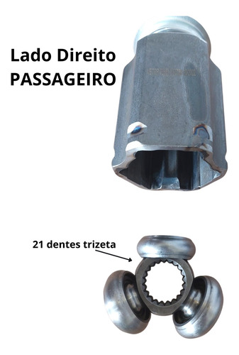 Tulipa E Trizeta Jac J3 1.4 16v 2012 2013 2014 Lado Direito