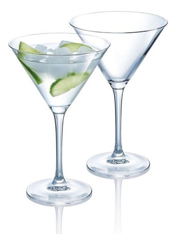 Pack 6 Copas Martini Daiquiris Manhatan Premium Glass 