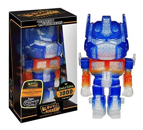 Funko Hikari: Transformers - Optimus Prime Clear Glitter Fig