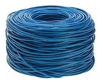 Cable De Red Cat5e Azul 24awg Utp - Bobina De Cable Ethernet