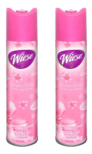 Aromatizante Wiese 400 Ml Fragancia Paraíso Floral 2 Piezas