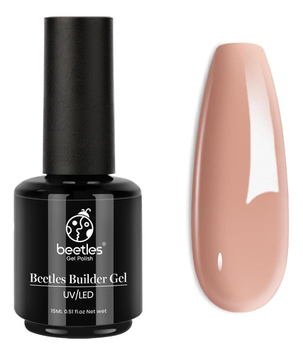 Gel Builder Beetles 5 En 1, Color 15 Ml, Para Extensiones De