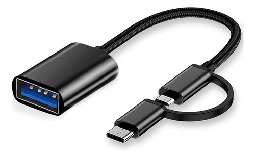 Adaptador Usb Hembra A Tipo C Macho / V8 - Otg, Tipo C