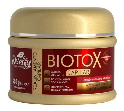 Botox Capilar Biotox 250g Desalfy