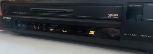 Laser Disc Gradiente Mdp-100 Multi Disc Player (Usado)
