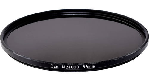 Ice 86mm Nd1000 Solid Neutral Density 3.0 Filtro (10-stop)