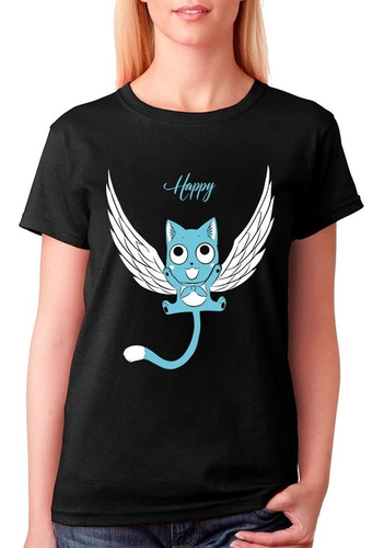 Polera Estampada Fairy Tail / Happy R336g336