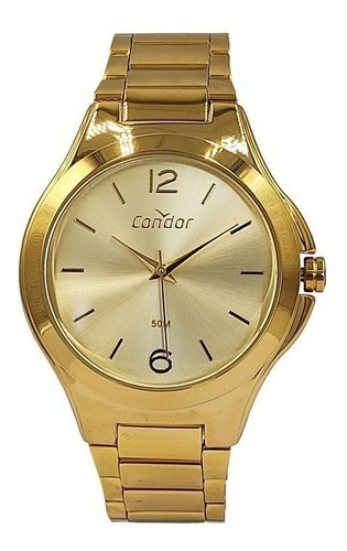 Relógio Condor Feminino Dourado Classico Fashion Copc21jcl4x