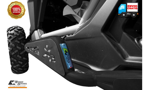 Laterales Can Am Maverick X3 4 Plazas 2017-2023