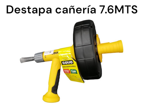 Trompo Destapa Cañeria 7.6mts 