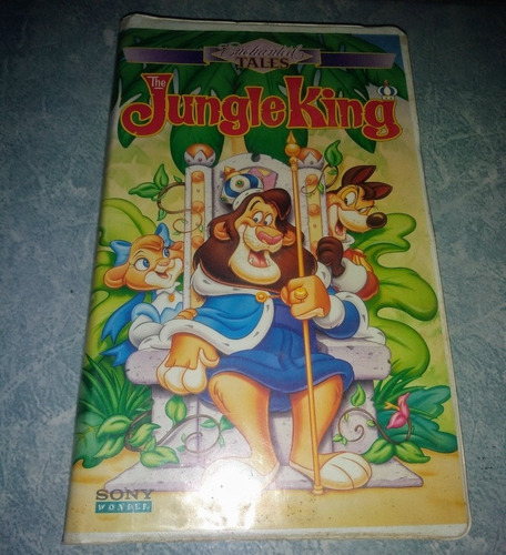 Jungle King Película Animada Vhs Original Vintage En Inglés