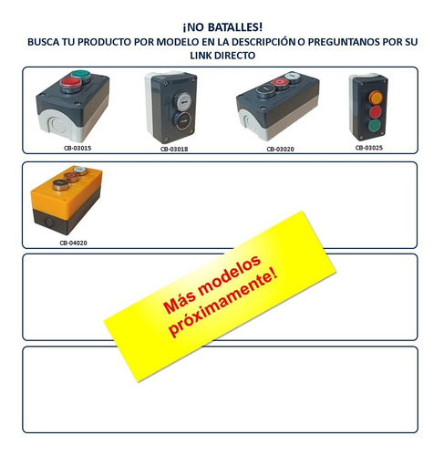 Botonera Paro De Emergencia C/ Llave Block Na Y Nc