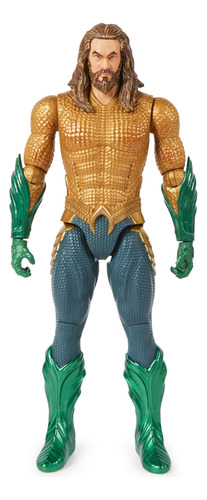 Dc Comics, Figura De Acción De Aquaman De 12 Pulgadas, Esc.