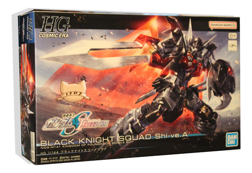 Gundam: Model Kit Rg 1/144 Black Kinght Squad Shi-ve A
