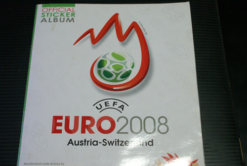 Album Panini Euro 2008 Incompleto Austria-switzerland Uefa