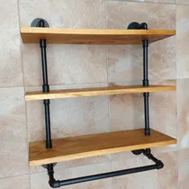 Comprar Estante Repisa Perchero Industrial Ayromia Vintage.