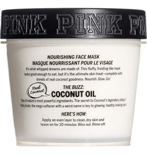 Victoria's Secret Pink Coco Whip Mask Mascarilla Facial
