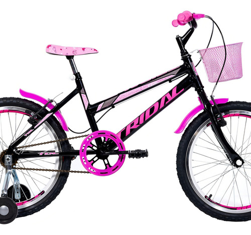 Bicicleta Aro 20 Feminina Infantil Roda Lateral Quadro Ii