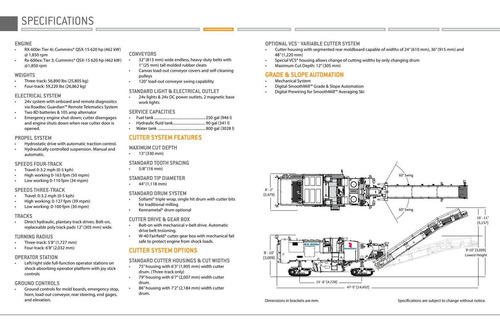 Imagen 14 de 14 de Recuperadora De Asfalto Roadtec Rx-600e 2012 Folio 14947