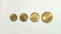 Comprar 4 Monedas De Colección Soles De Oro Grau 1984 - 1985 \u002F Nuevo