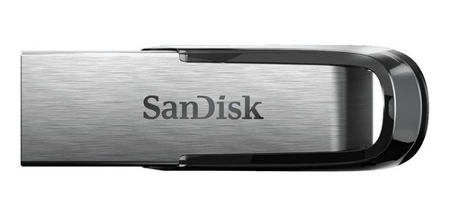 Pendrive Sandisk Ultra Flair 128gb 3.0 Plateado/negro