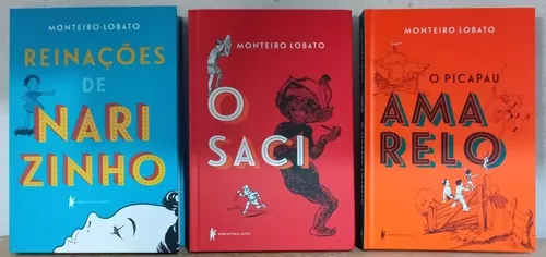 Coleção Biblioteca Azul, Monteiro Lobato, 8 Livros: Reinações De