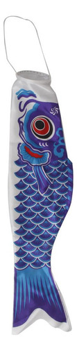 L Bandera Koinobori 55cm Azul