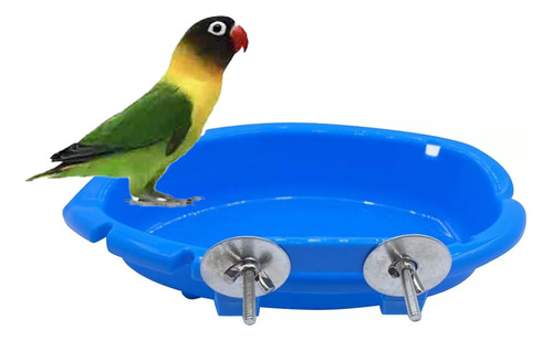 Baños Para Pájaros Tina Cuenco Jaula Para Loros Colgante
