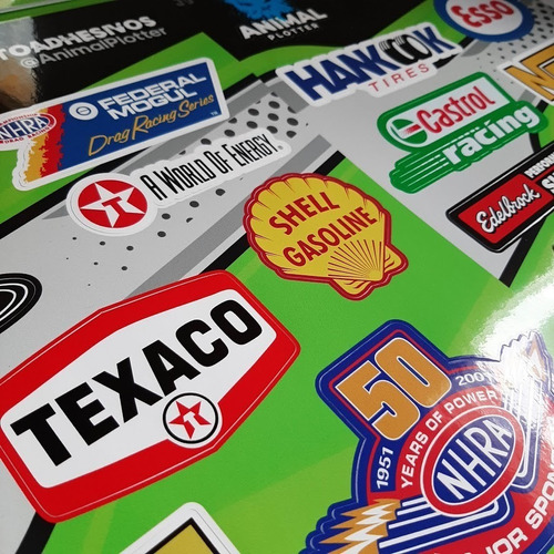 Calcos Stickers Troquelados Auto Moto Tunning X 30 Planchas