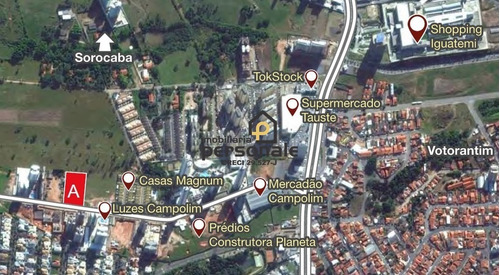 Imagem 1 de 6 de Área Comercial, Residencial Em Sorocaba, Parque Campolim - Ar00016 - 31953933